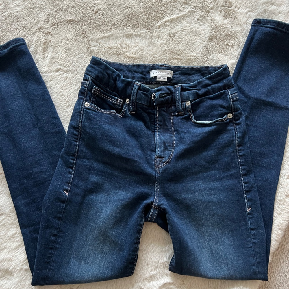 Good American High-rise skinny jeans - sz 00 24